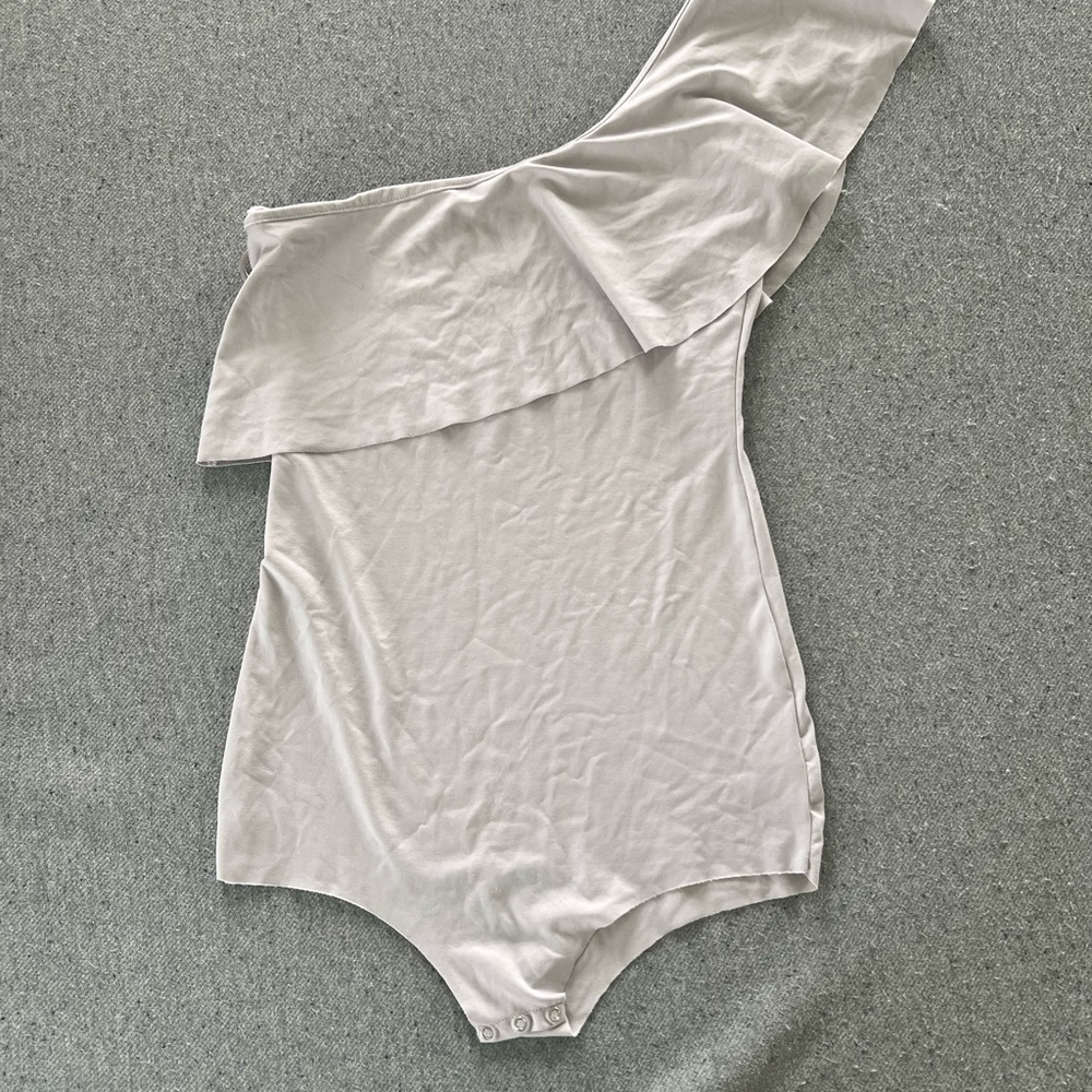 Zara one-shoulder bodysuit